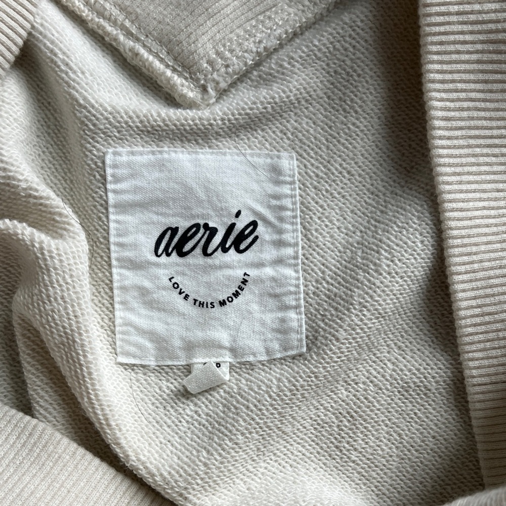 Aerie Off-White Textured Cardigan - Picture 2 of 2